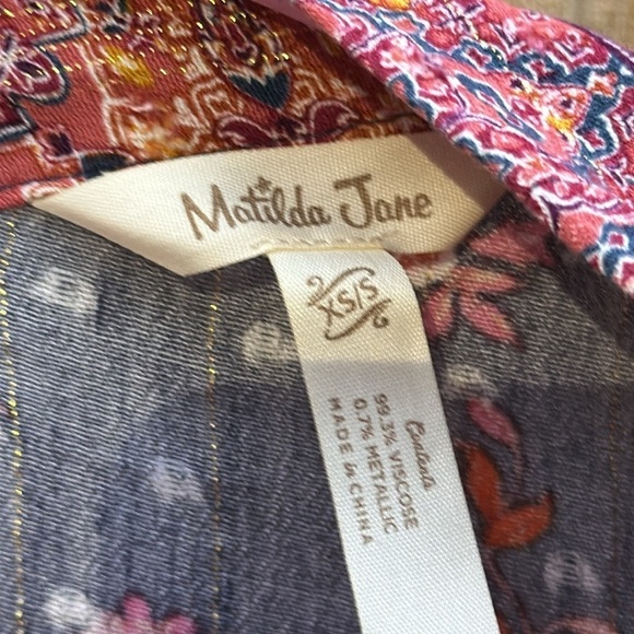 Matilda Jane Olivia kimono Size  XS/S - Picture 2 of 6
